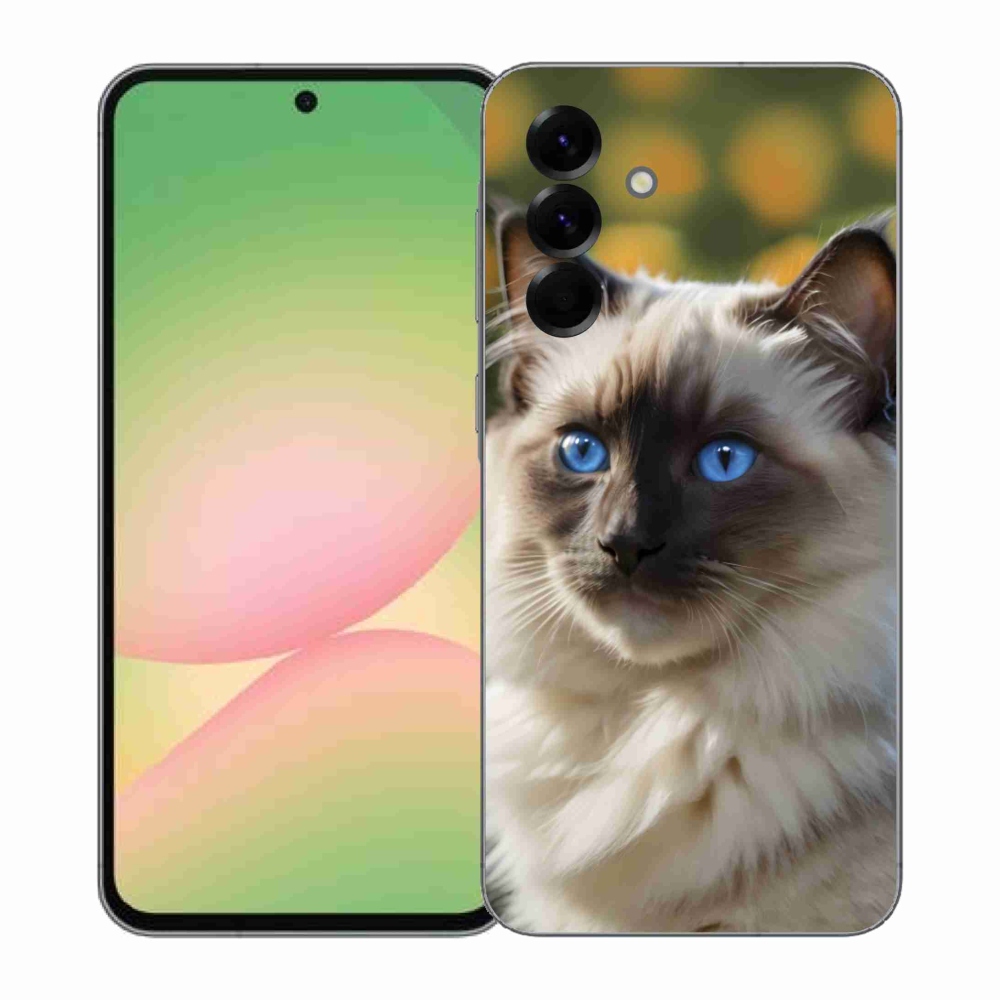 Gelový kryt mmCase na Samsung Galaxy A57 5G - bílý ragdoll