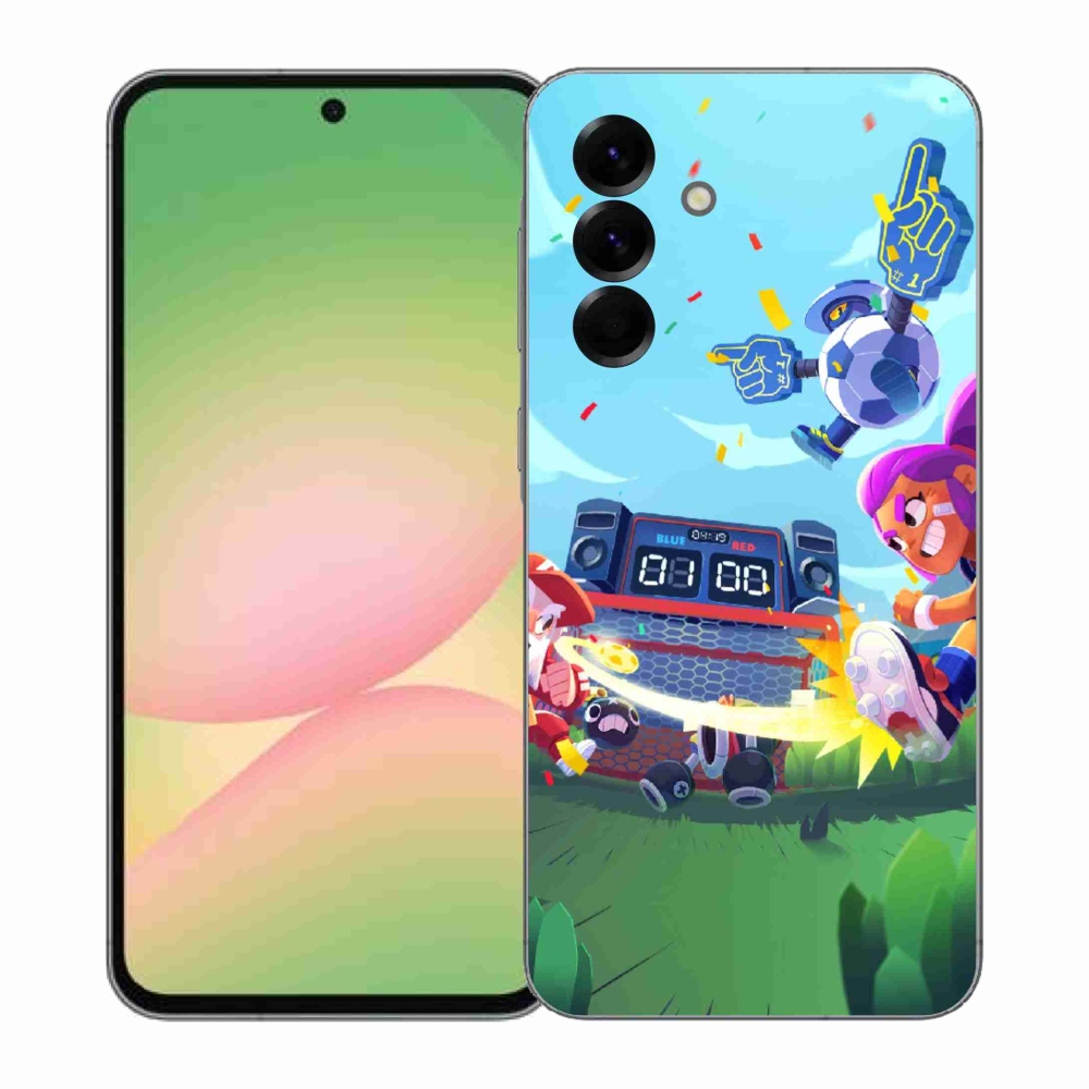 Gelový kryt mmCase na Samsung Galaxy A57 5G - brawl stars 1