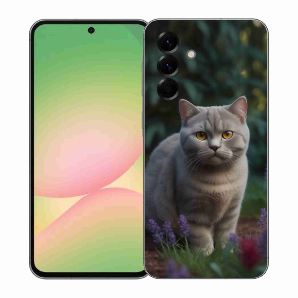 Gelový kryt mmCase na Samsung Galaxy A57 5G - britská kočka