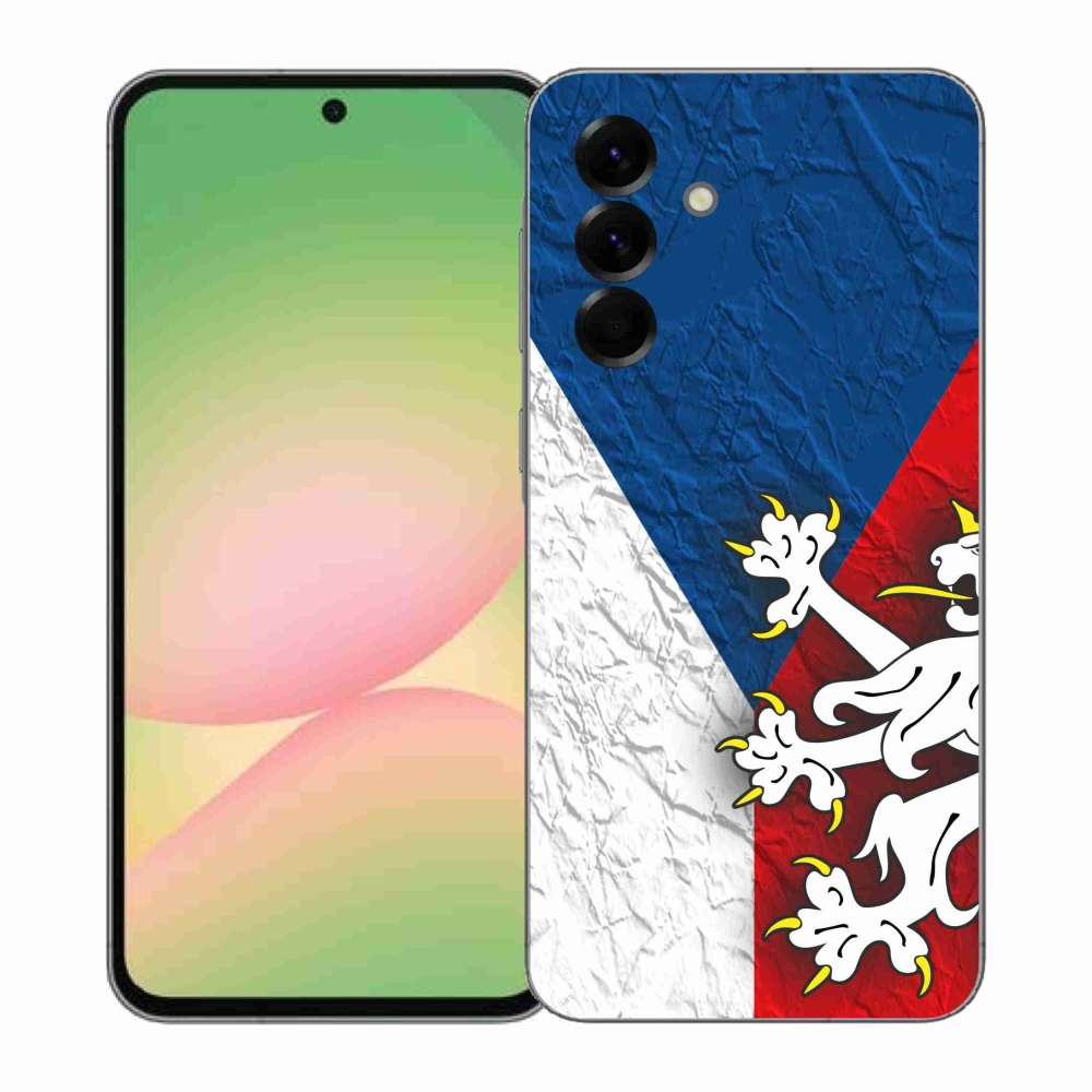 Gelový kryt mmCase na Samsung Galaxy A57 5G - česká vlajka 1