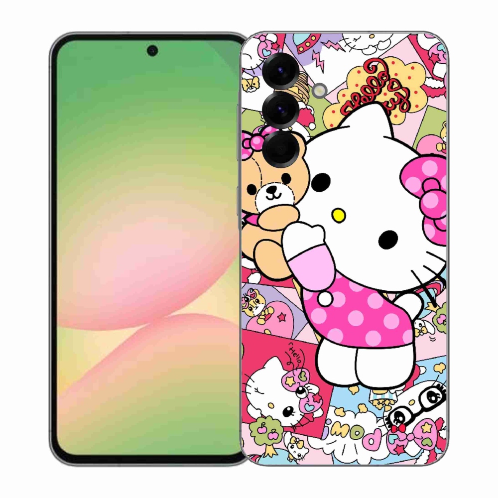 Gelový kryt mmCase na Samsung Galaxy A57 5G - cute kitty