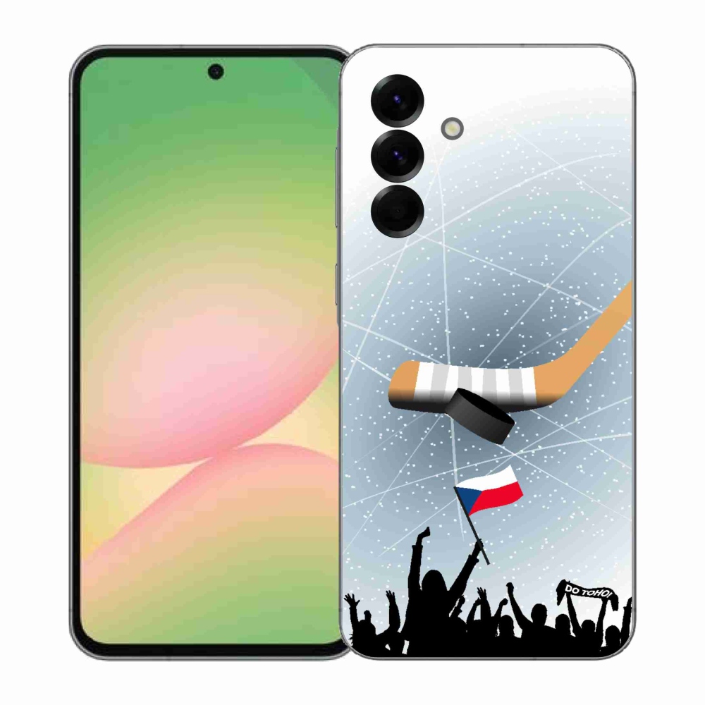 Gelový kryt mmCase na Samsung Galaxy A57 5G - fanoušci hokeje