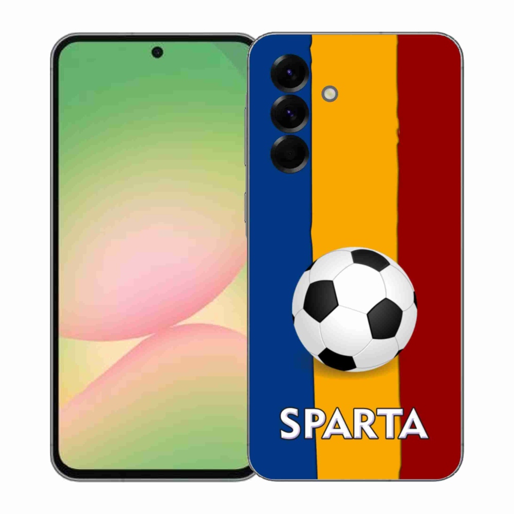 Gelový kryt mmCase na Samsung Galaxy A57 5G - fotbal 1