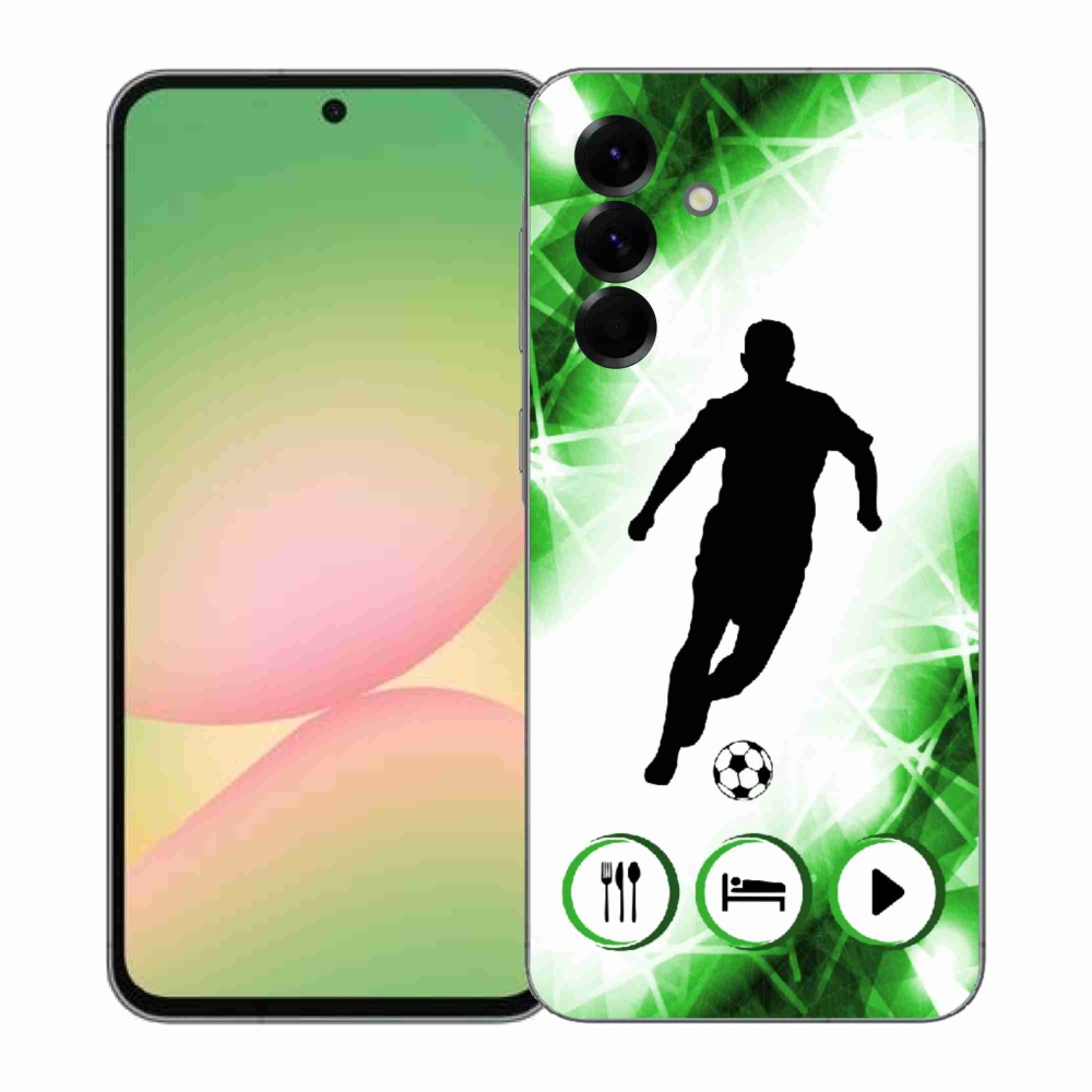 Gelový kryt mmCase na Samsung Galaxy A57 5G - fotbalista