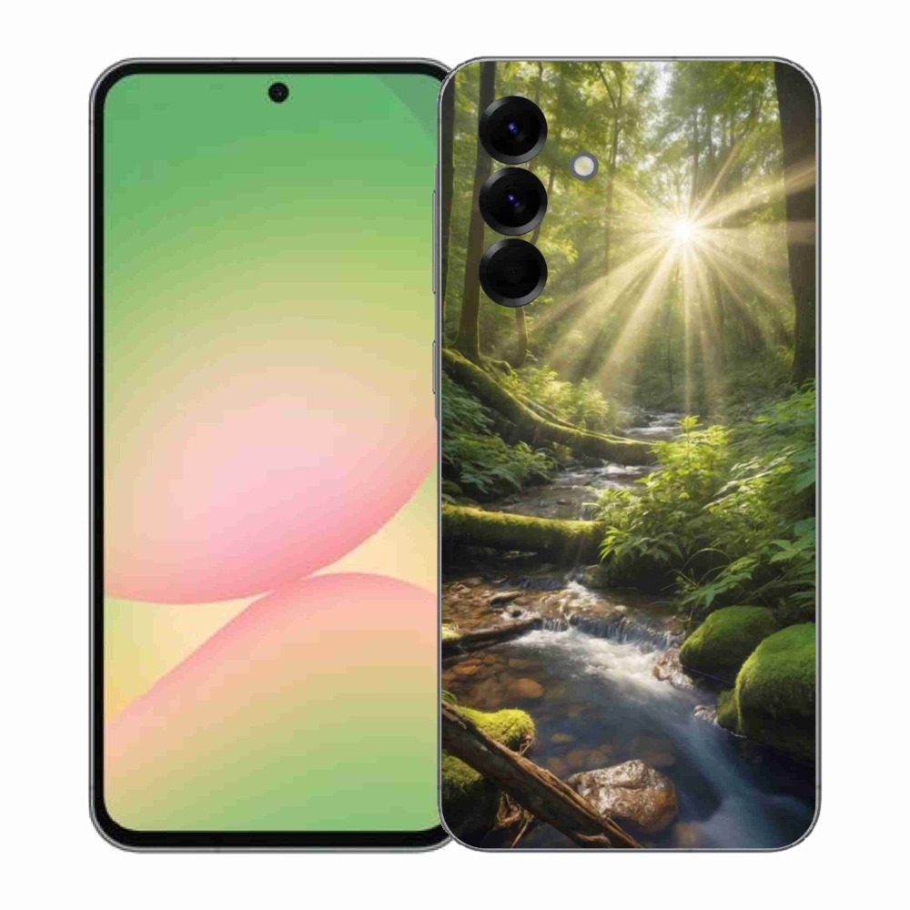 Gelový kryt mmCase na Samsung Galaxy A57 5G - hlubina lesa