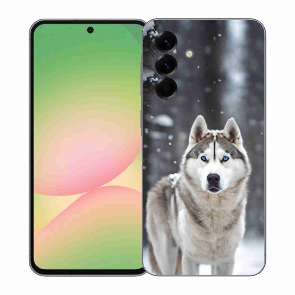 Gelový kryt mmCase na Samsung Galaxy A57 5G - husky 2