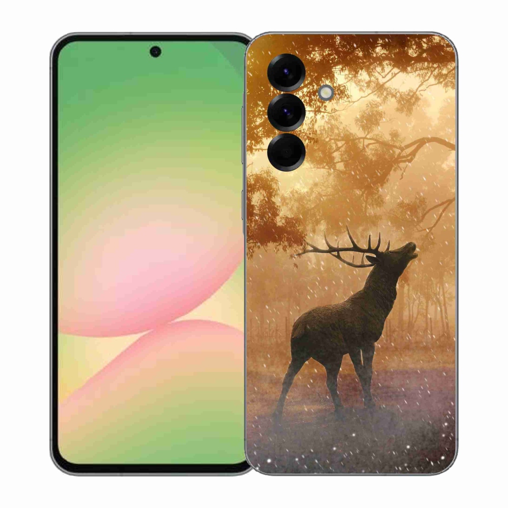 Gelový kryt mmCase na Samsung Galaxy A57 5G - jelen v říji