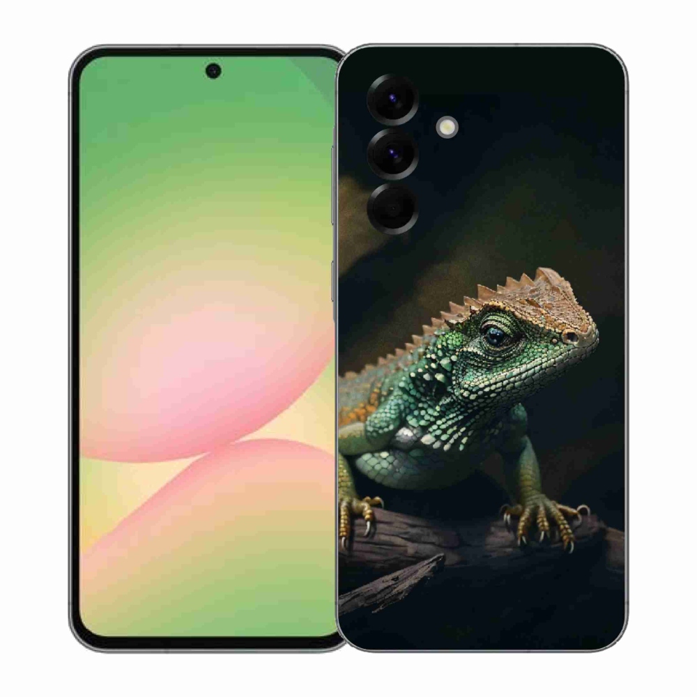 Gelový kryt mmCase na Samsung Galaxy A57 5G - ještěr