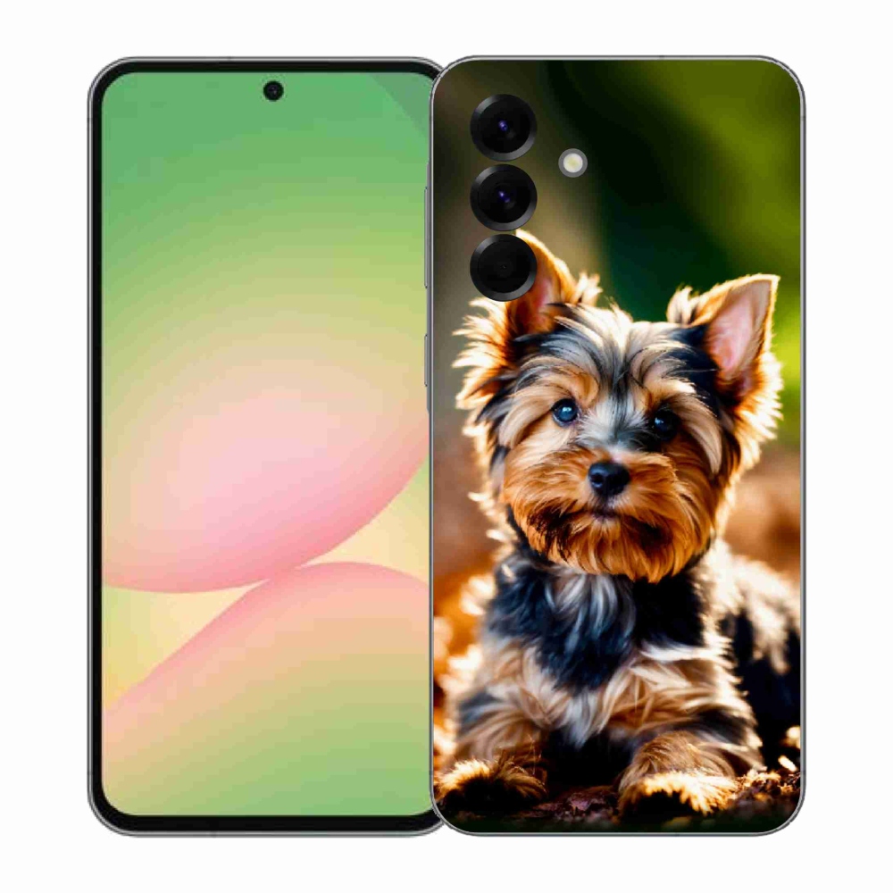 Gelový kryt mmCase na Samsung Galaxy A57 5G - jorkšír 10