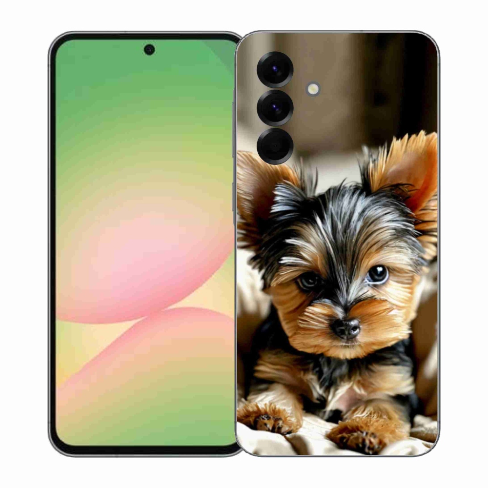 Gelový kryt mmCase na Samsung Galaxy A57 5G - jorkšír 11