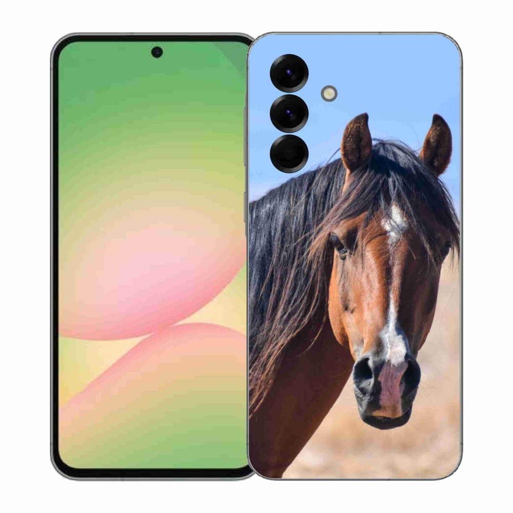 Gelový kryt mmCase na Samsung Galaxy A57 5G - klidný kůň