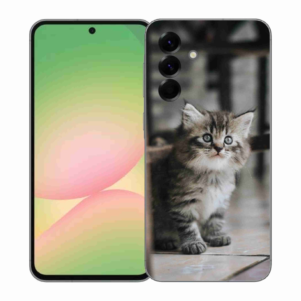 Gelový kryt mmCase na Samsung Galaxy A57 5G - koťátko