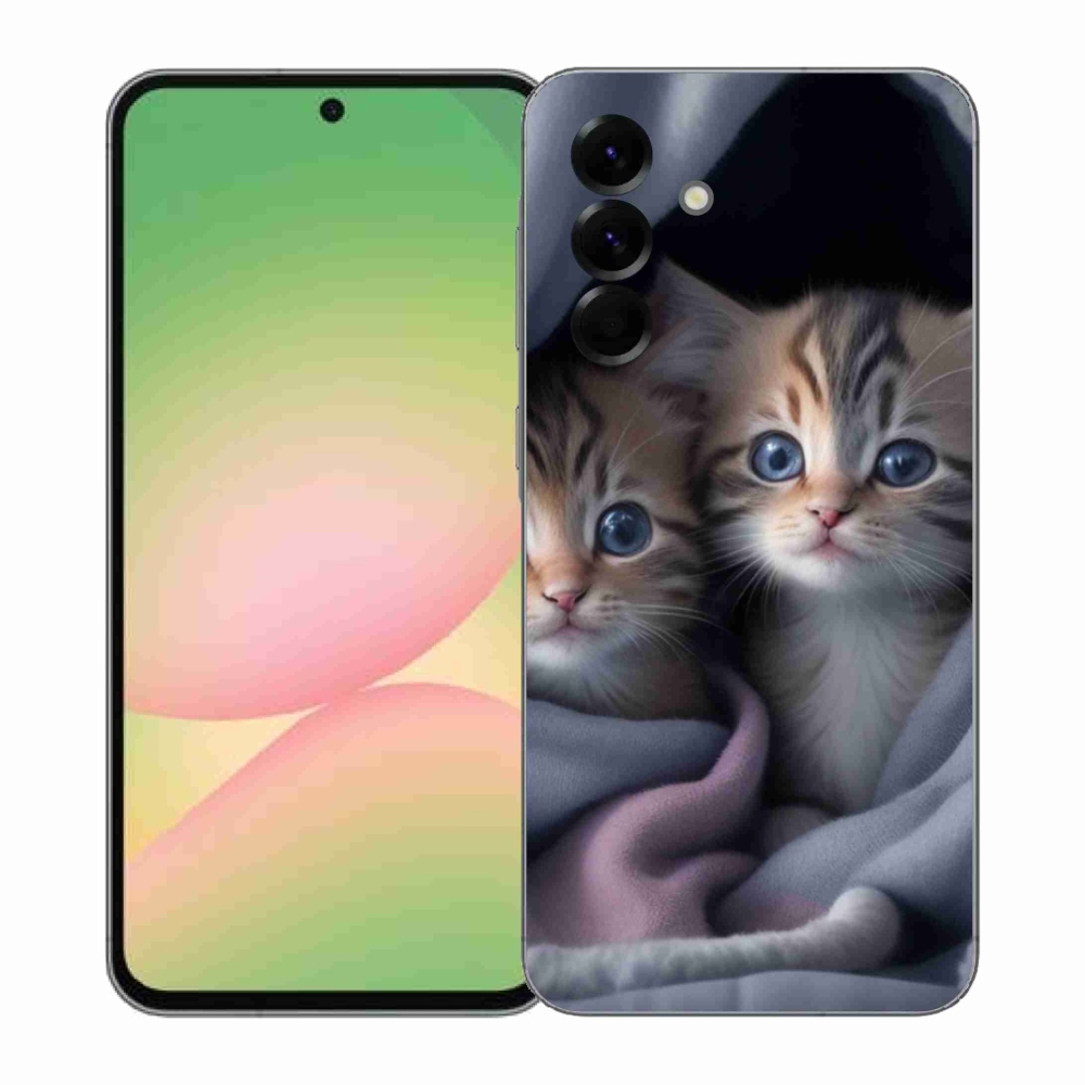 Gelový kryt mmCase na Samsung Galaxy A57 5G - kočičí duo 2