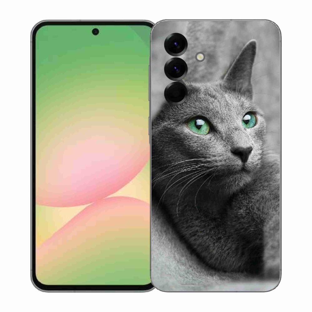 Gelový kryt mmCase na Samsung Galaxy A57 5G - kočka 2