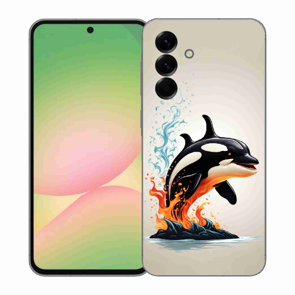 Gelový kryt mmCase na Samsung Galaxy A57 5G - kosatka