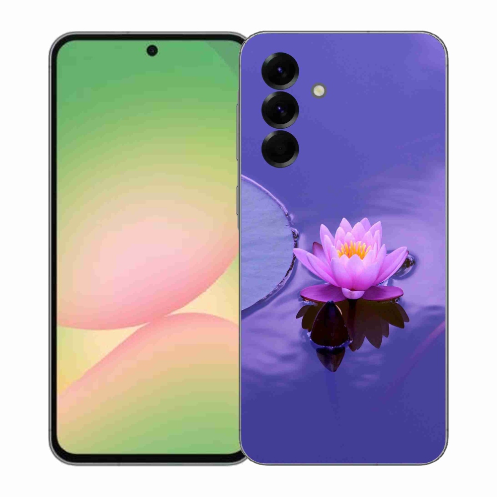 Gelový kryt mmCase na Samsung Galaxy A57 5G - květ na hladině