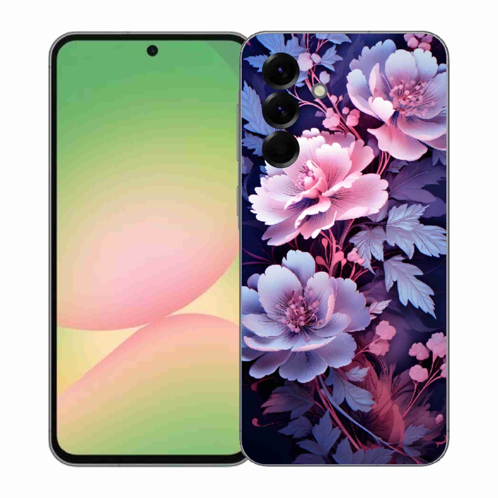 Gelový kryt mmCase na Samsung Galaxy A57 5G - květiny 11