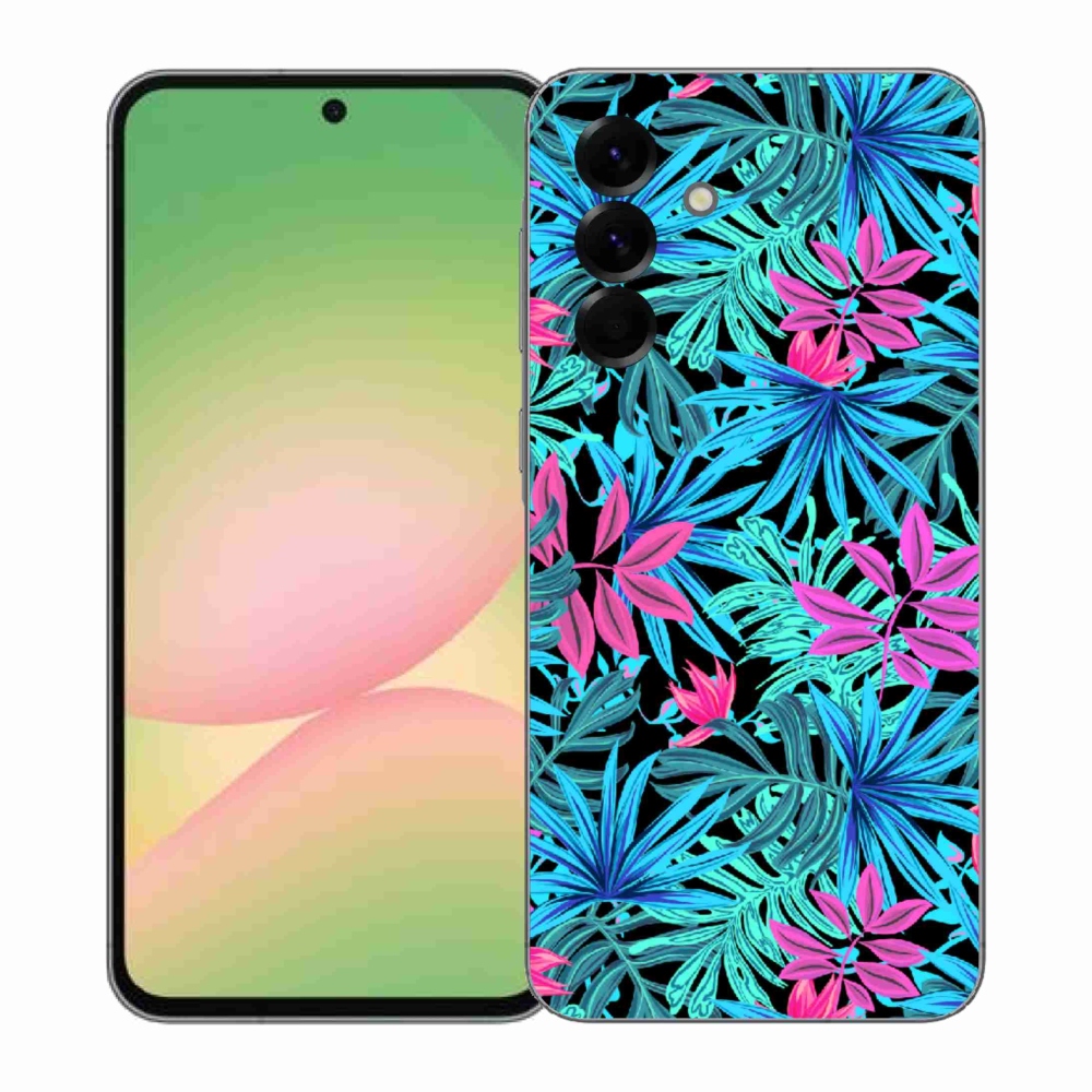 Gelový kryt mmCase na Samsung Galaxy A57 5G - květiny 3