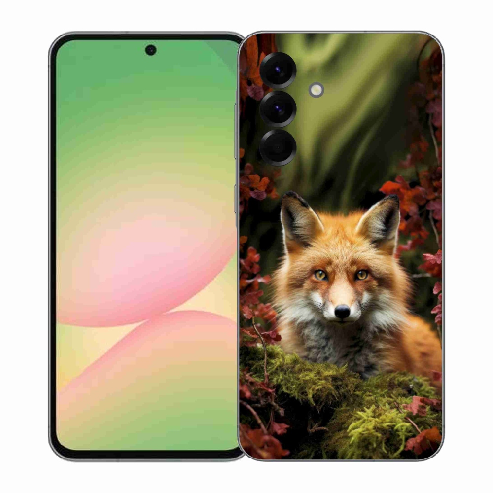 Gelový kryt mmCase na Samsung Galaxy A57 5G - liška v lese