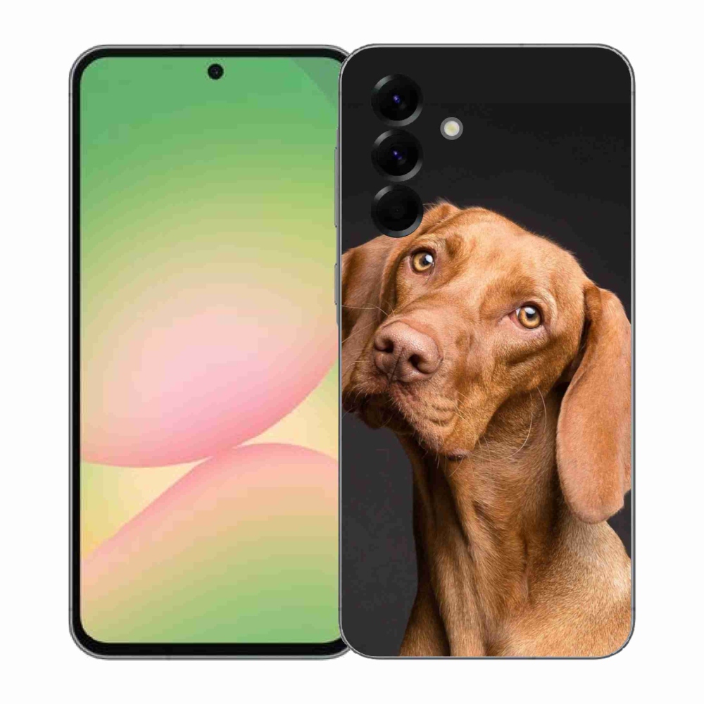 Gelový kryt mmCase na Samsung Galaxy A57 5G - maďarský ohař