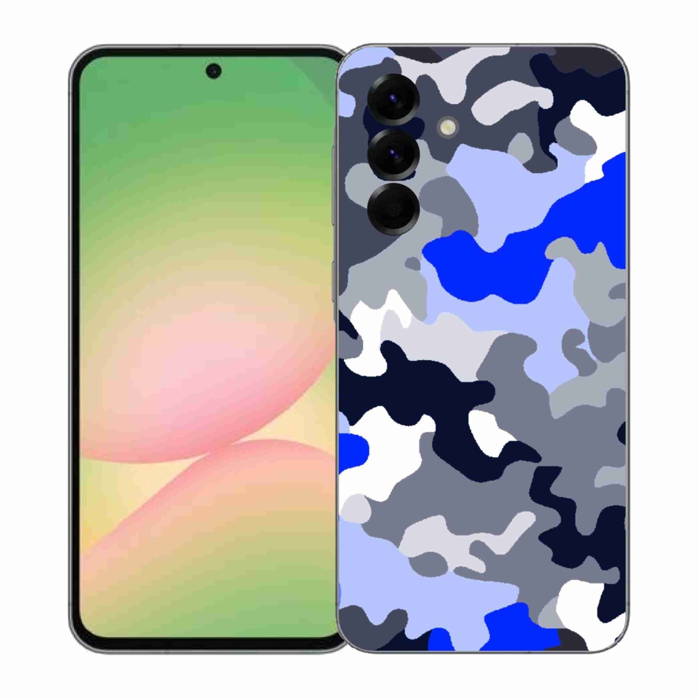 Gelový kryt mmCase na Samsung Galaxy A57 5G - maskáčový vzor 8