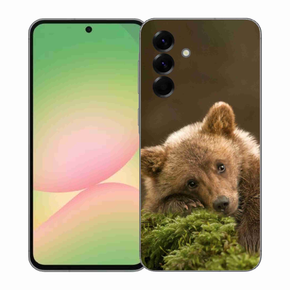 Gelový kryt mmCase na Samsung Galaxy A57 5G - medvěd