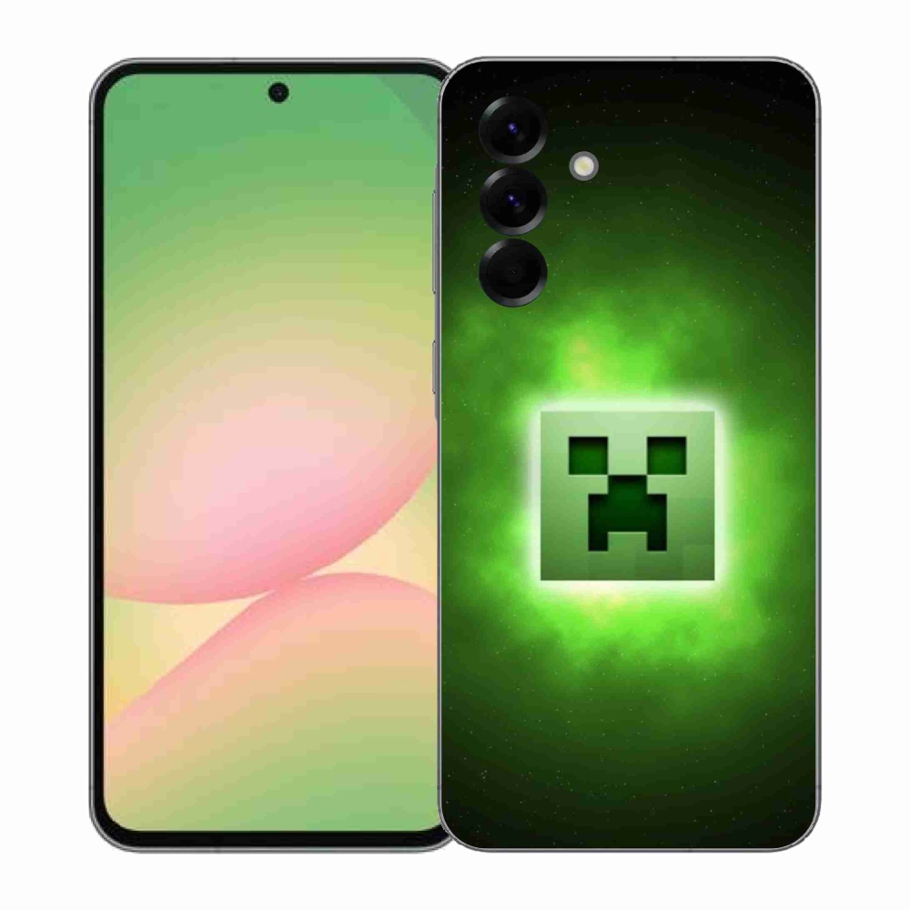 Gelový kryt mmCase na Samsung Galaxy A57 5G - minecraft