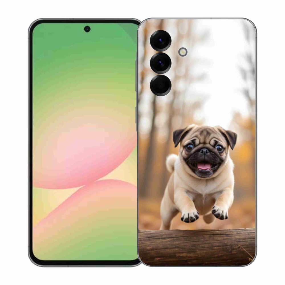 Gelový kryt mmCase na Samsung Galaxy A57 5G - mops 2