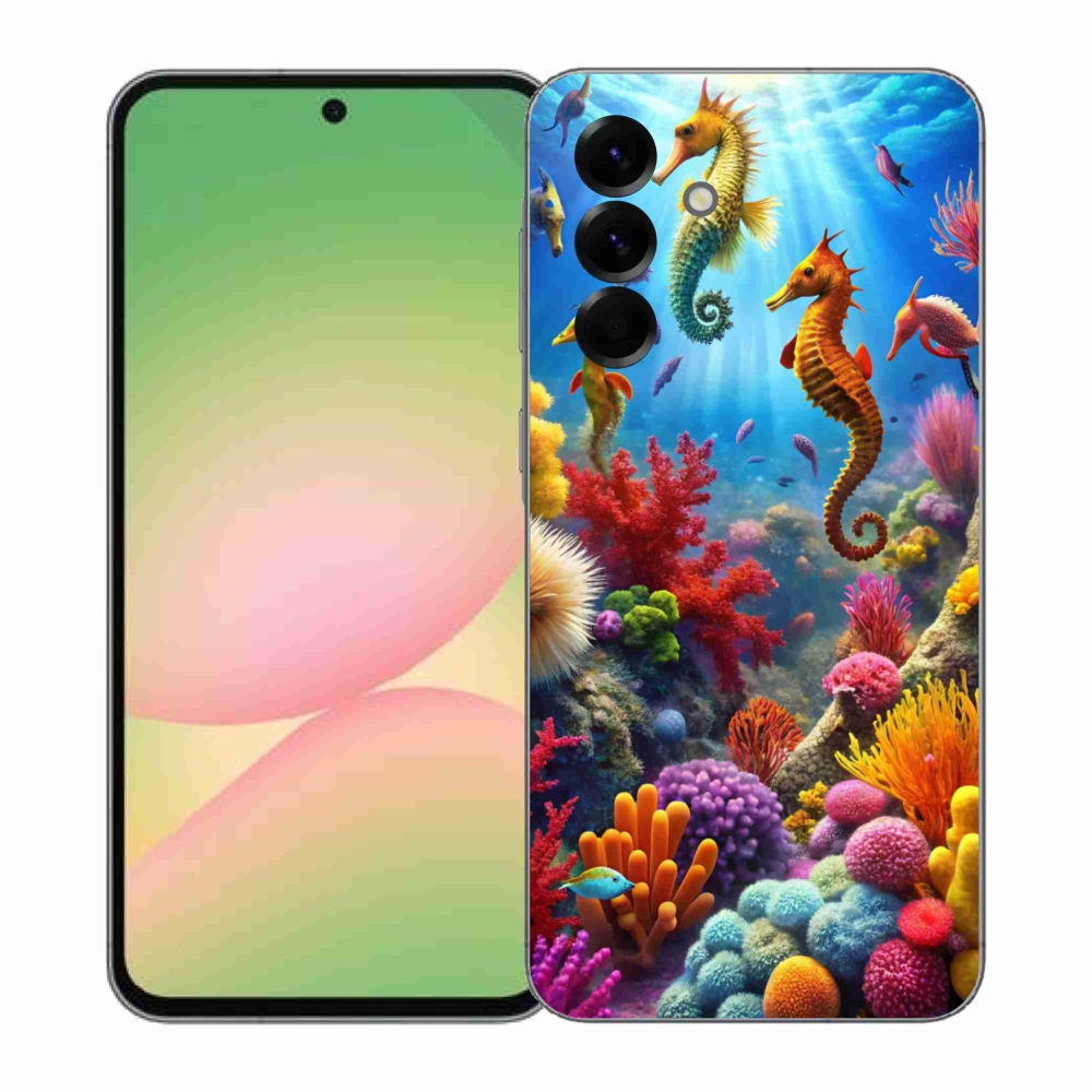 Gelový kryt mmCase na Samsung Galaxy A57 5G - mořský svět 3