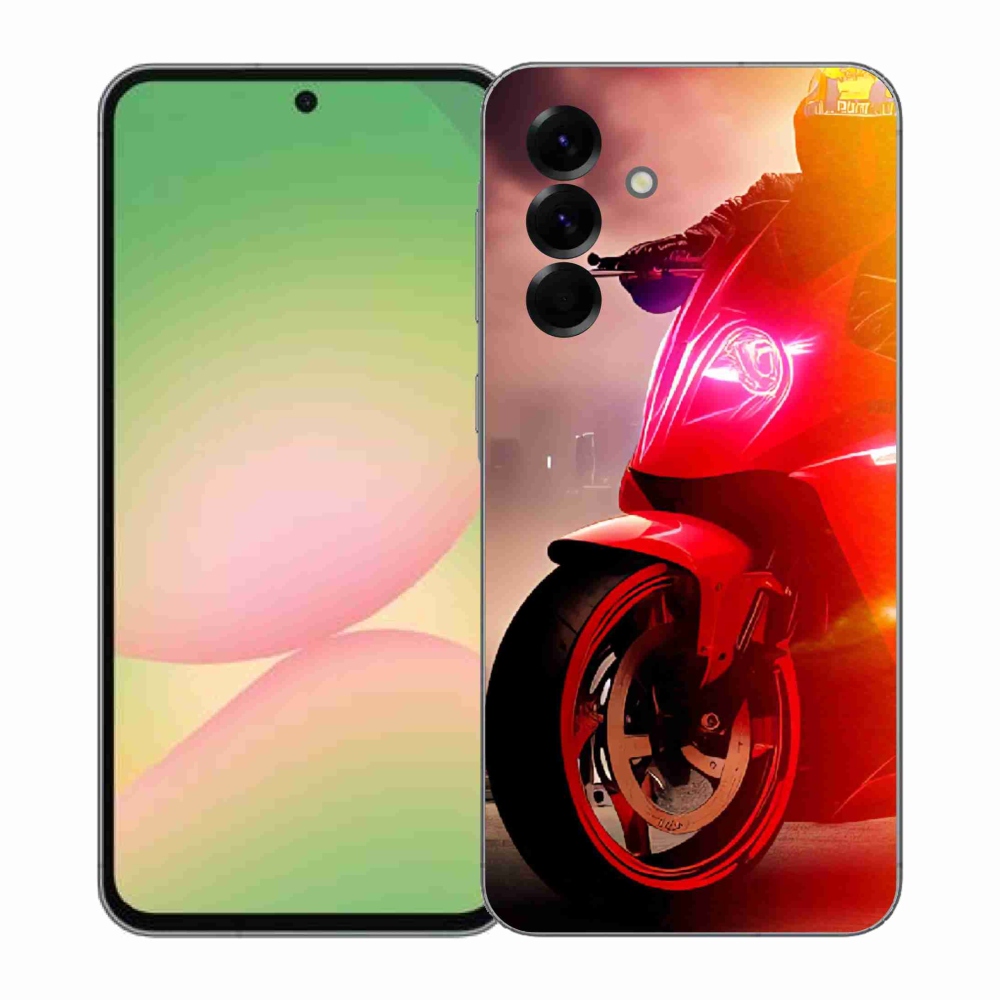 Gelový kryt mmCase na Samsung Galaxy A57 5G - motorka