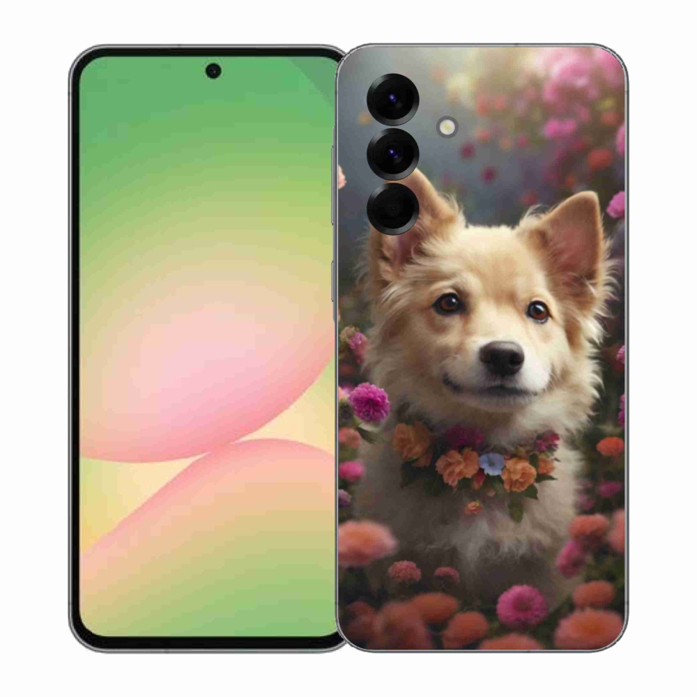 Gelový kryt mmCase na Samsung Galaxy A57 5G - německý špic