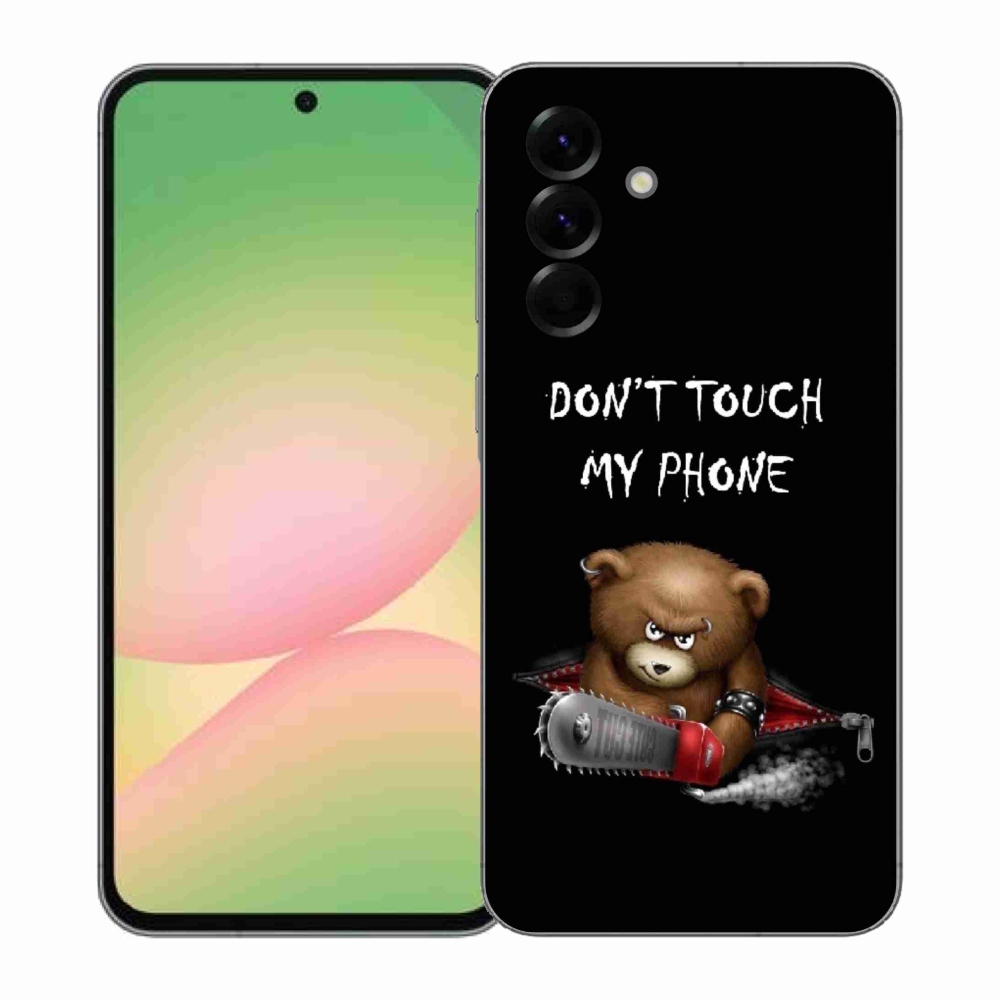 Gelový kryt mmCase na Samsung Galaxy A57 5G - nesahej na telefon