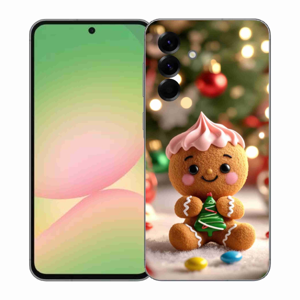 Gelový kryt mmCase na Samsung Galaxy A57 5G - perníček