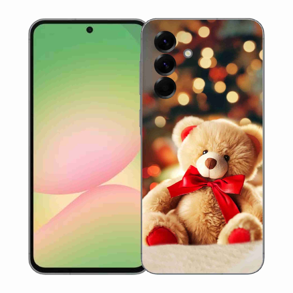 Gelový kryt mmCase na Samsung Galaxy A57 5G - plyšový medvídek