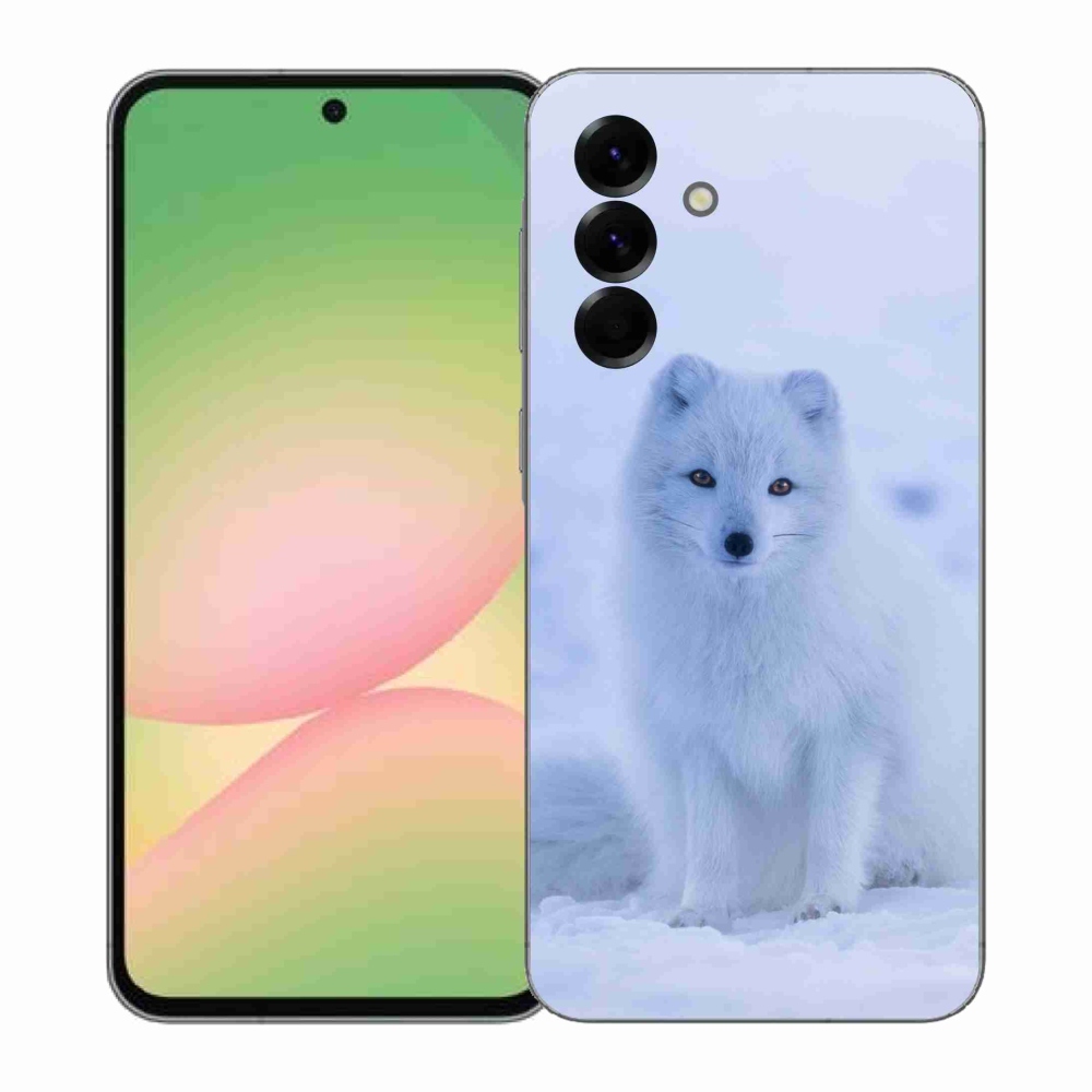 Gelový kryt mmCase na Samsung Galaxy A57 5G - polární liška