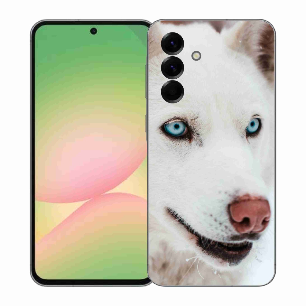 Gelový kryt mmCase na Samsung Galaxy A57 5G - psí pohled