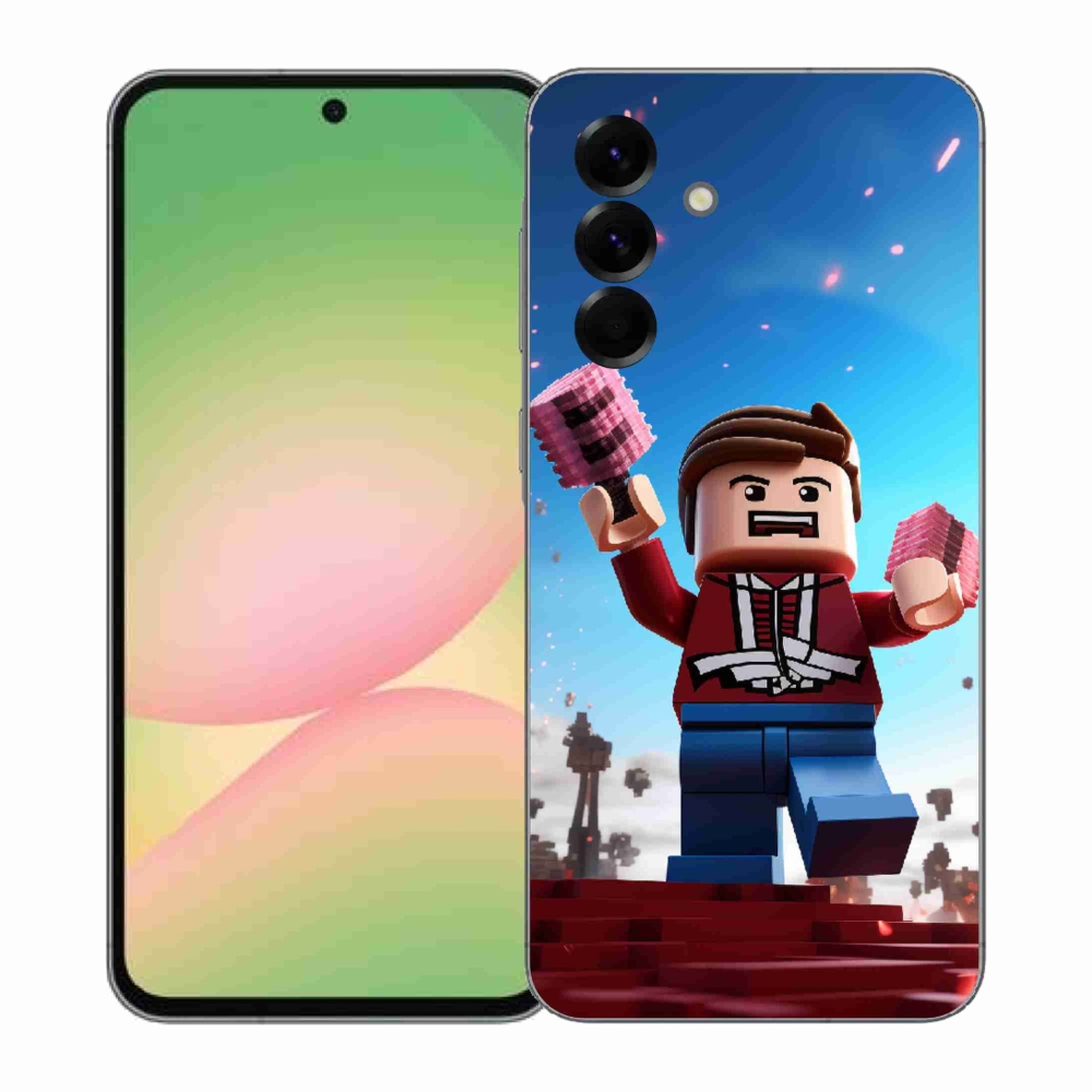 Gelový kryt mmCase na Samsung Galaxy A57 5G - roblox 2