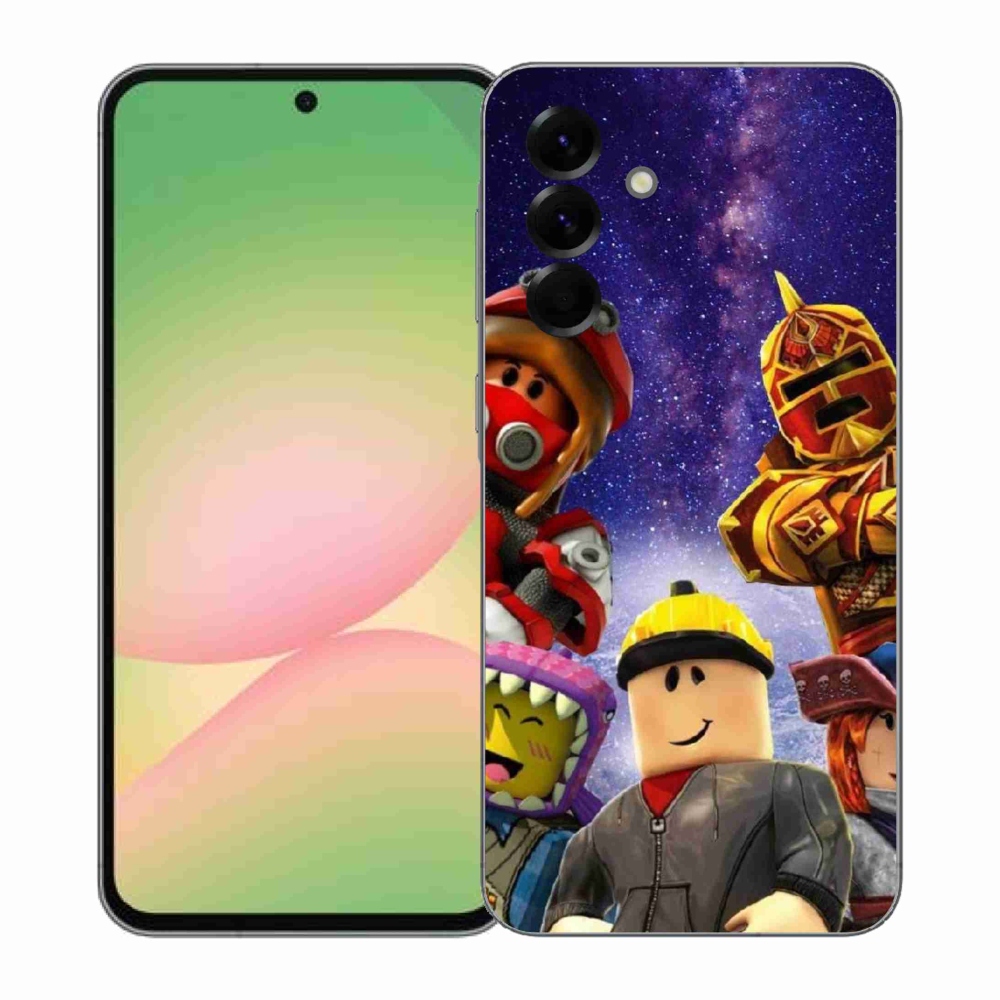 Gelový kryt mmCase na Samsung Galaxy A57 5G - roblox 3