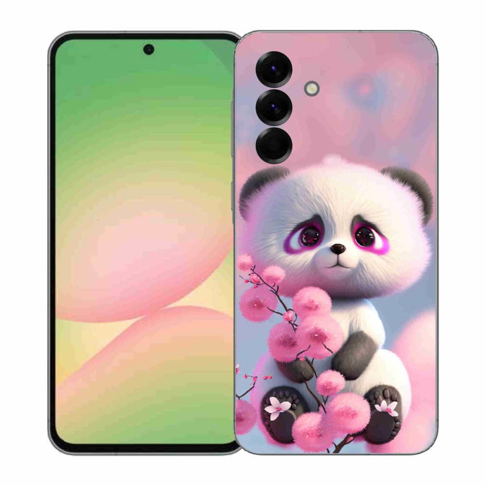 Gelový kryt mmCase na Samsung Galaxy A57 5G - roztomilá panda 1