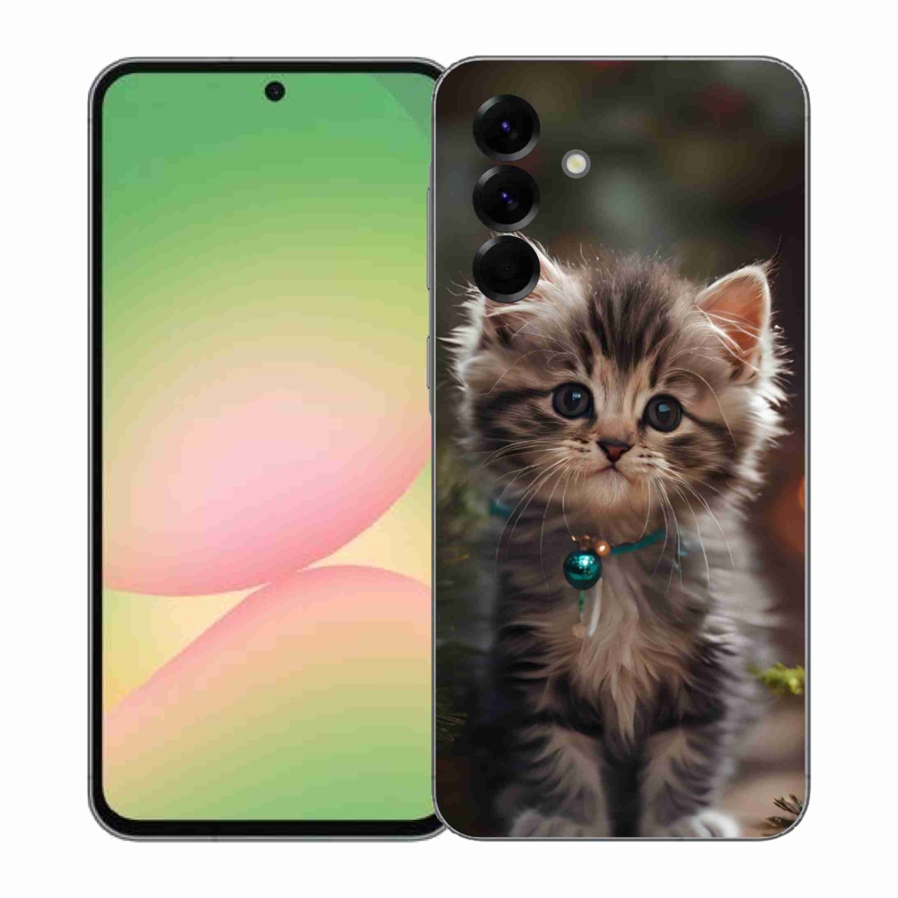 Gelový kryt mmCase na Samsung Galaxy A57 5G - roztomilé kotě 11