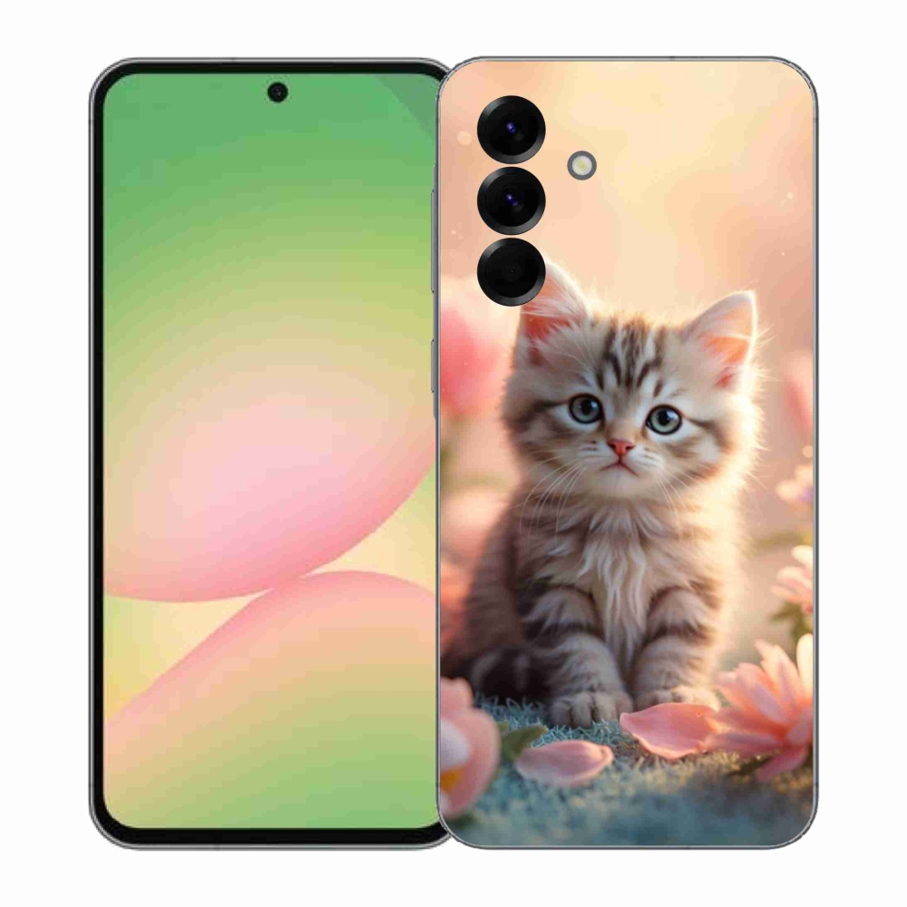 Gelový kryt mmCase na Samsung Galaxy A57 5G - roztomilé kotě 8