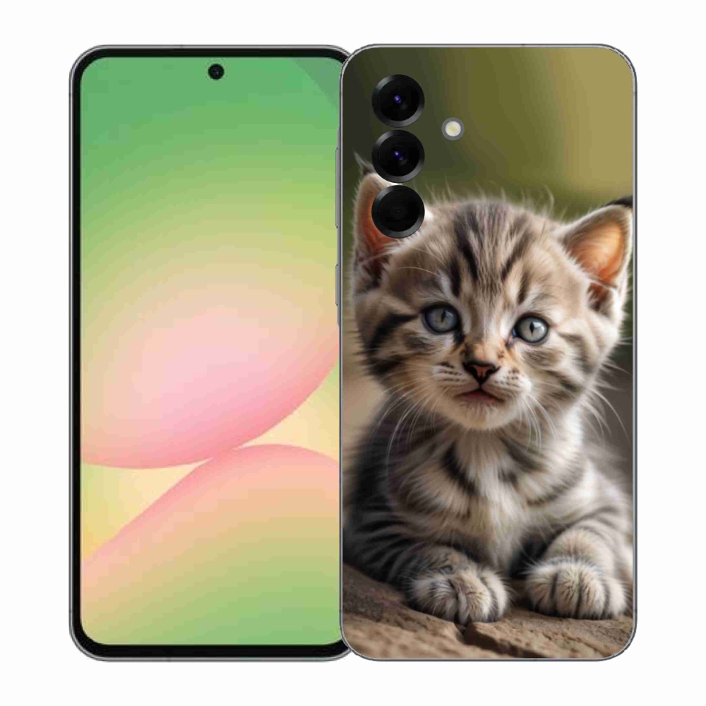 Gelový kryt mmCase na Samsung Galaxy A57 5G - roztomilé kotě 9