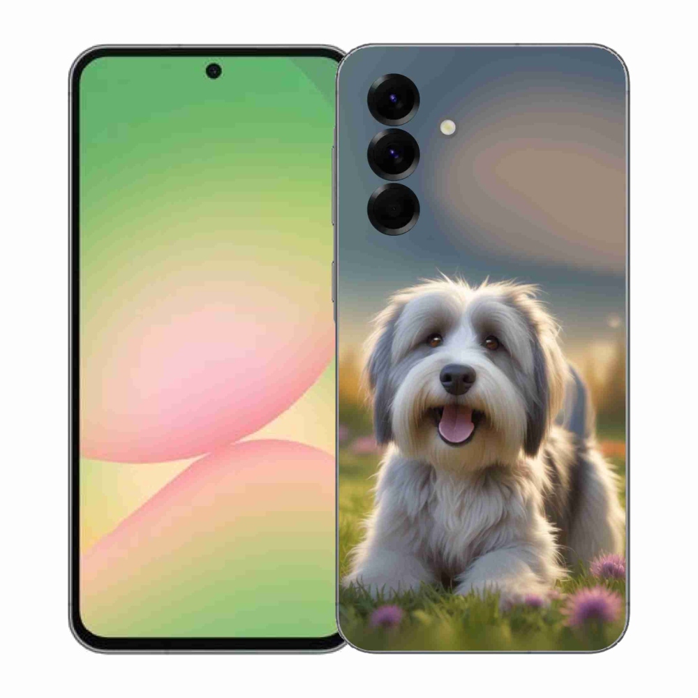 Gelový kryt mmCase na Samsung Galaxy A57 5G - roztomilý havanský psík