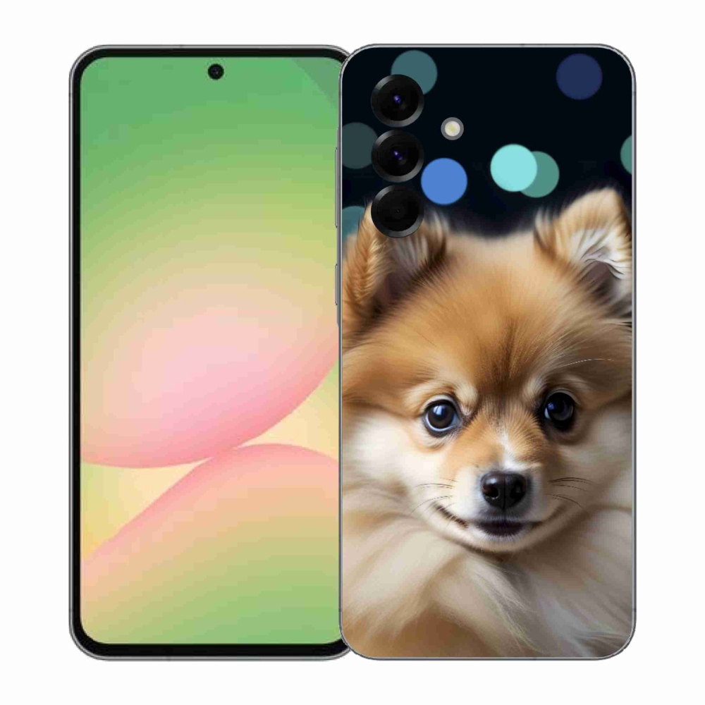 Gelový kryt mmCase na Samsung Galaxy A57 5G - roztomilý pomeranian