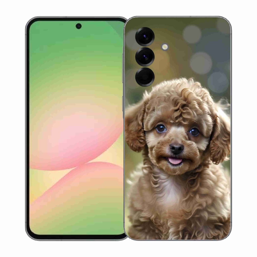 Gelový kryt mmCase na Samsung Galaxy A57 5G - roztomilý pudl