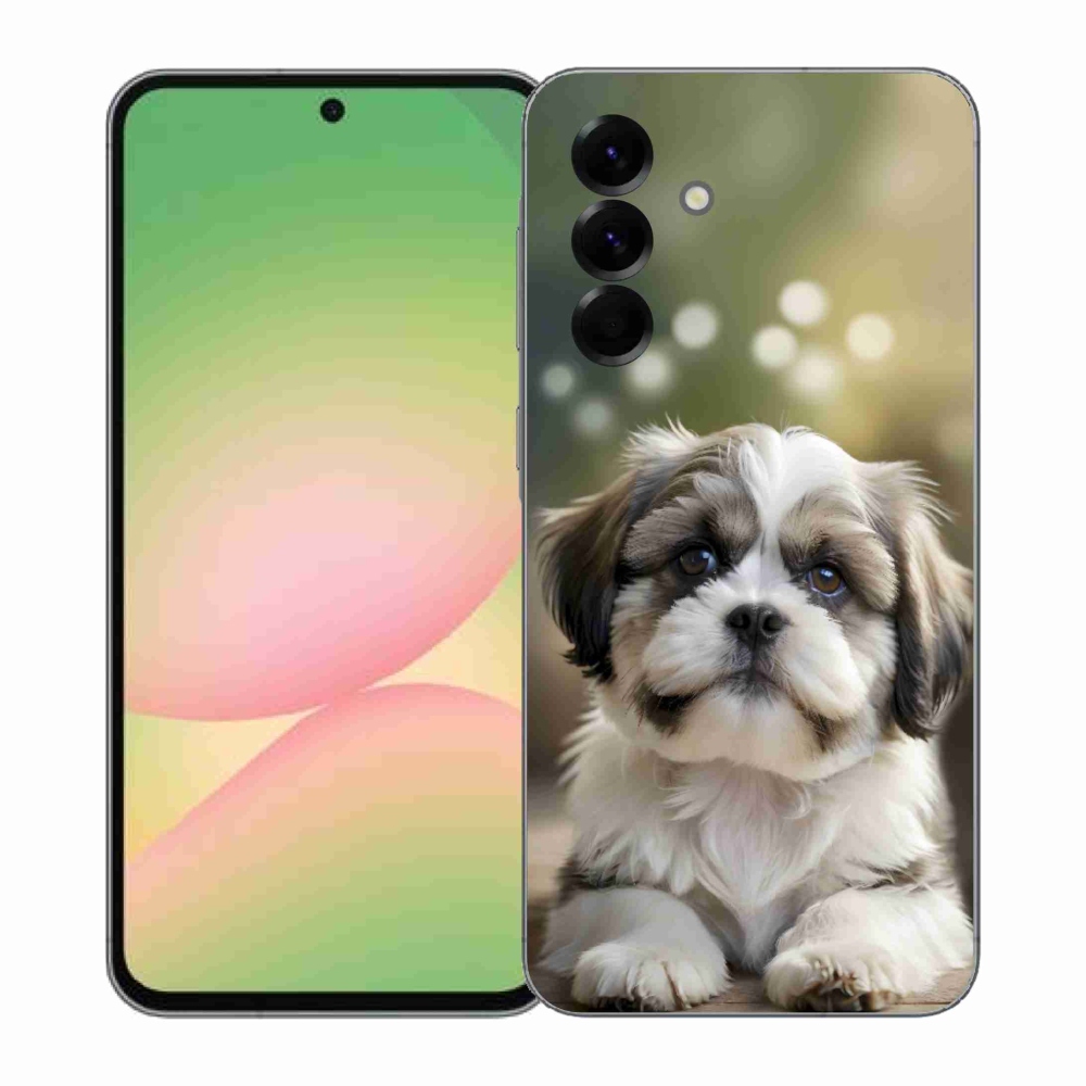Gelový kryt mmCase na Samsung Galaxy A57 5G - roztomilý shih-tzu