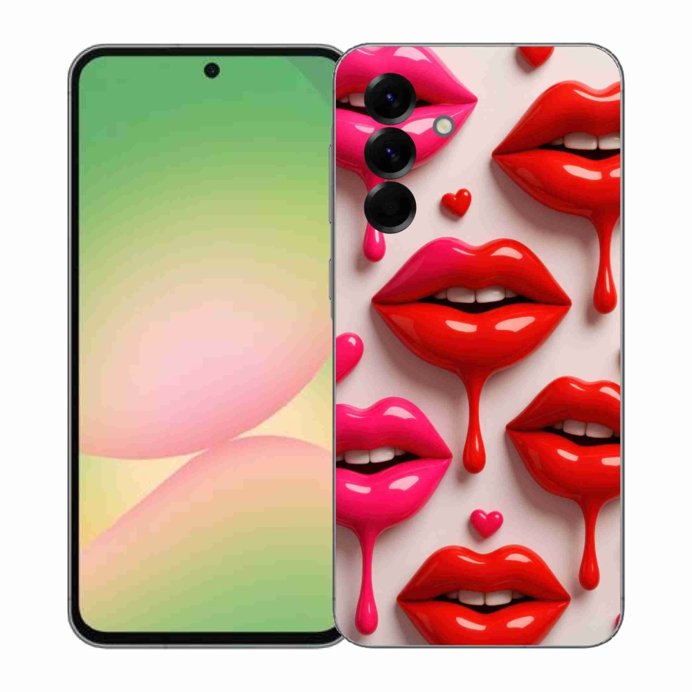 Gelový kryt mmCase na Samsung Galaxy A57 5G - rty 2