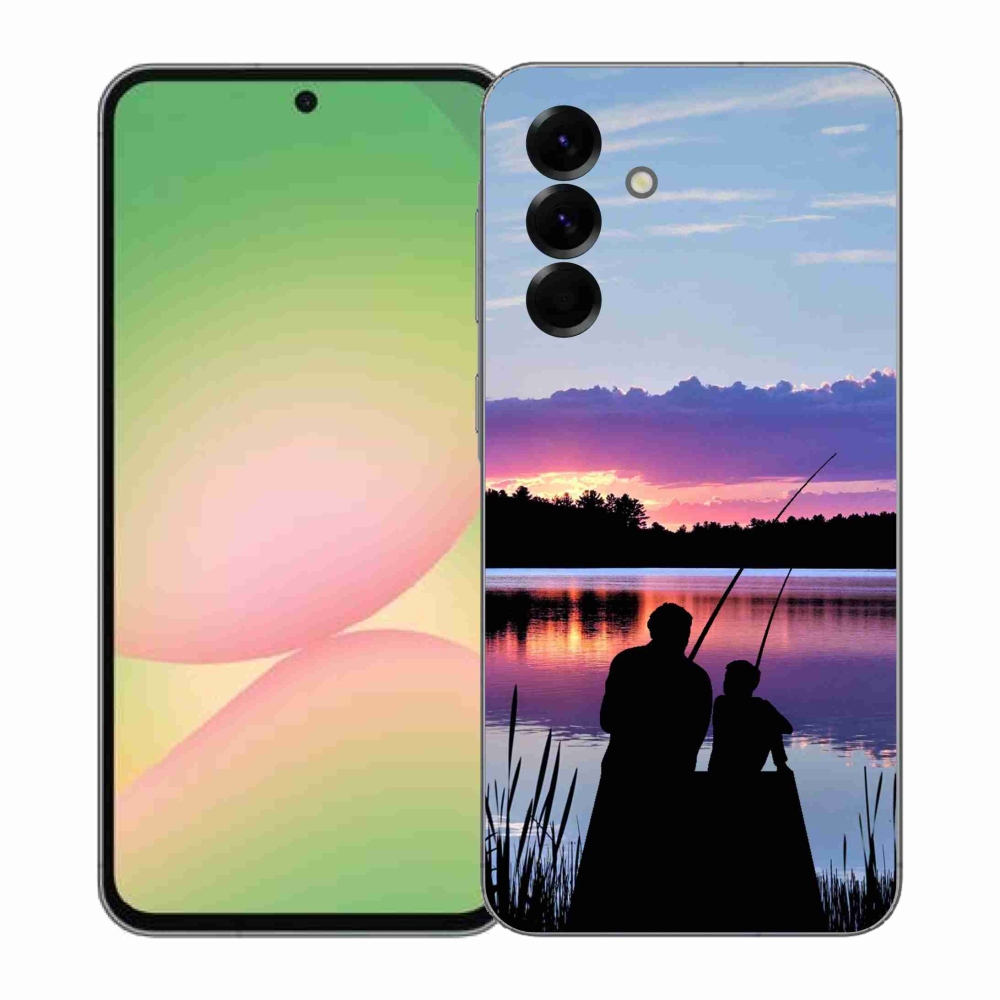 Gelový kryt mmCase na Samsung Galaxy A57 5G - rybaření 2