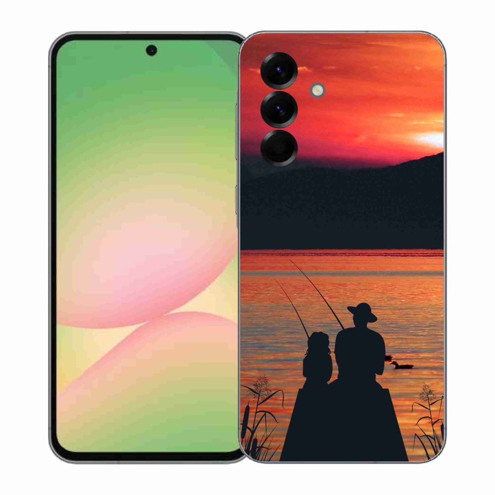 Gelový kryt mmCase na Samsung Galaxy A57 5G - rybaření 3