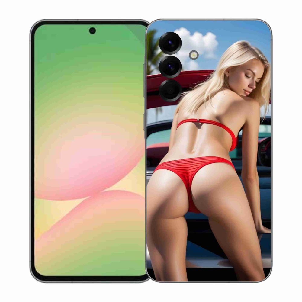 Gelový kryt mmCase na Samsung Galaxy A57 5G - sexy žena 2